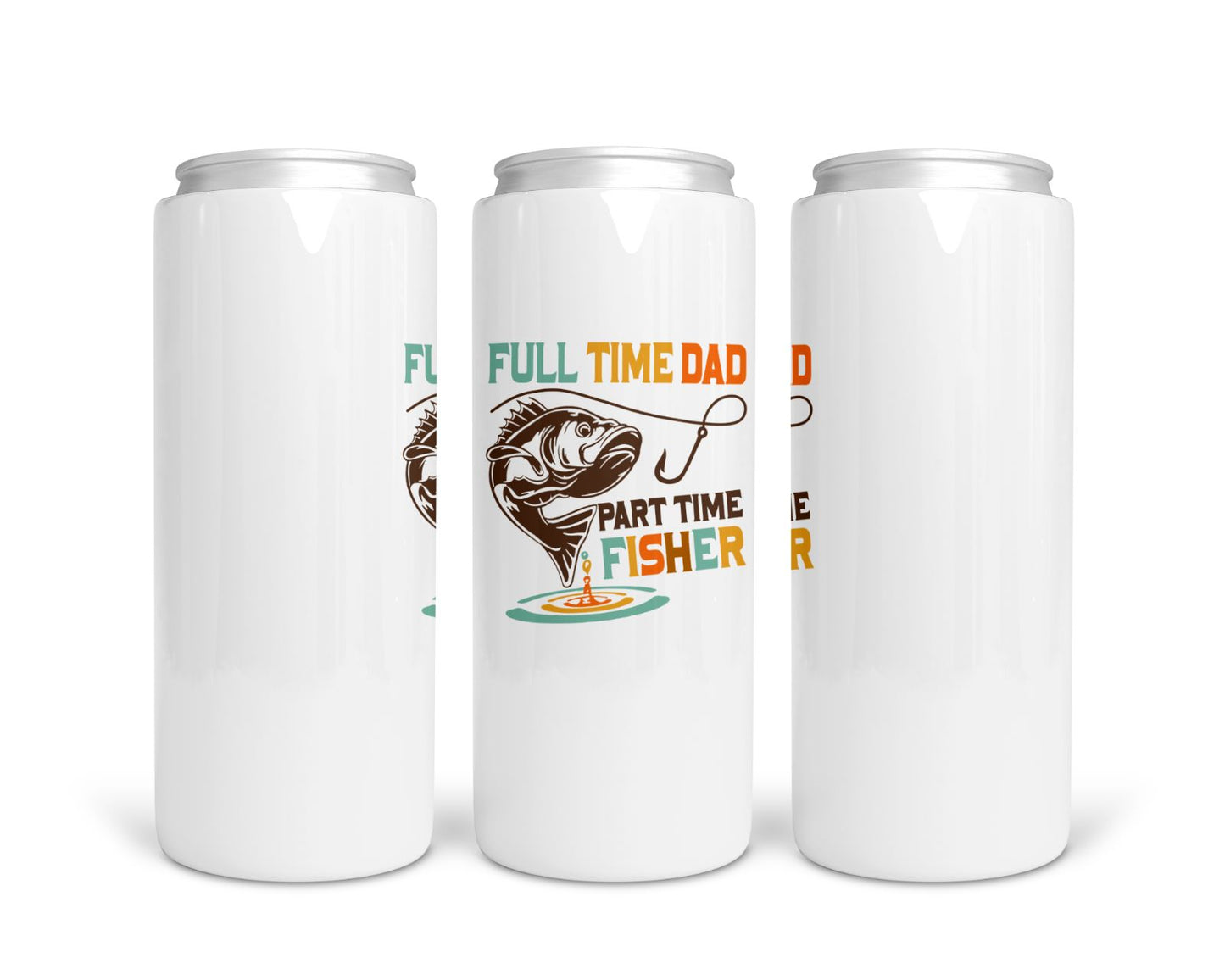 Father's Day Skinny Can Stainless Steel Koozie or XL Ceramic Mug