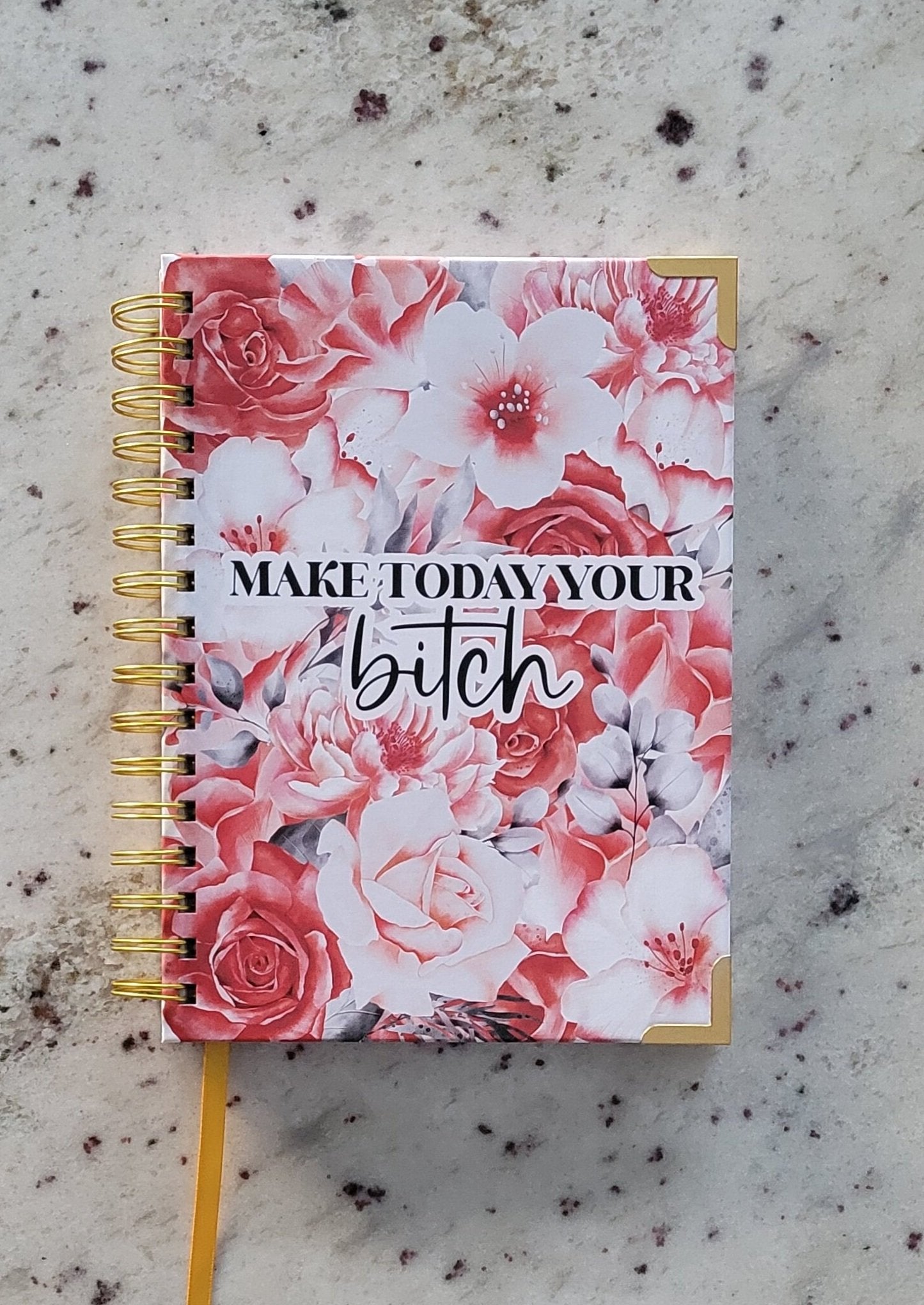 Make Today Your Bitch Sweary Undated Planner