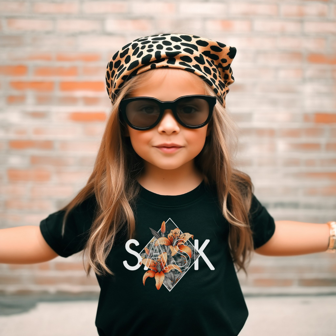 SASK Diamond Youth & Toddler T-shirt | Saskatchewan Apparel