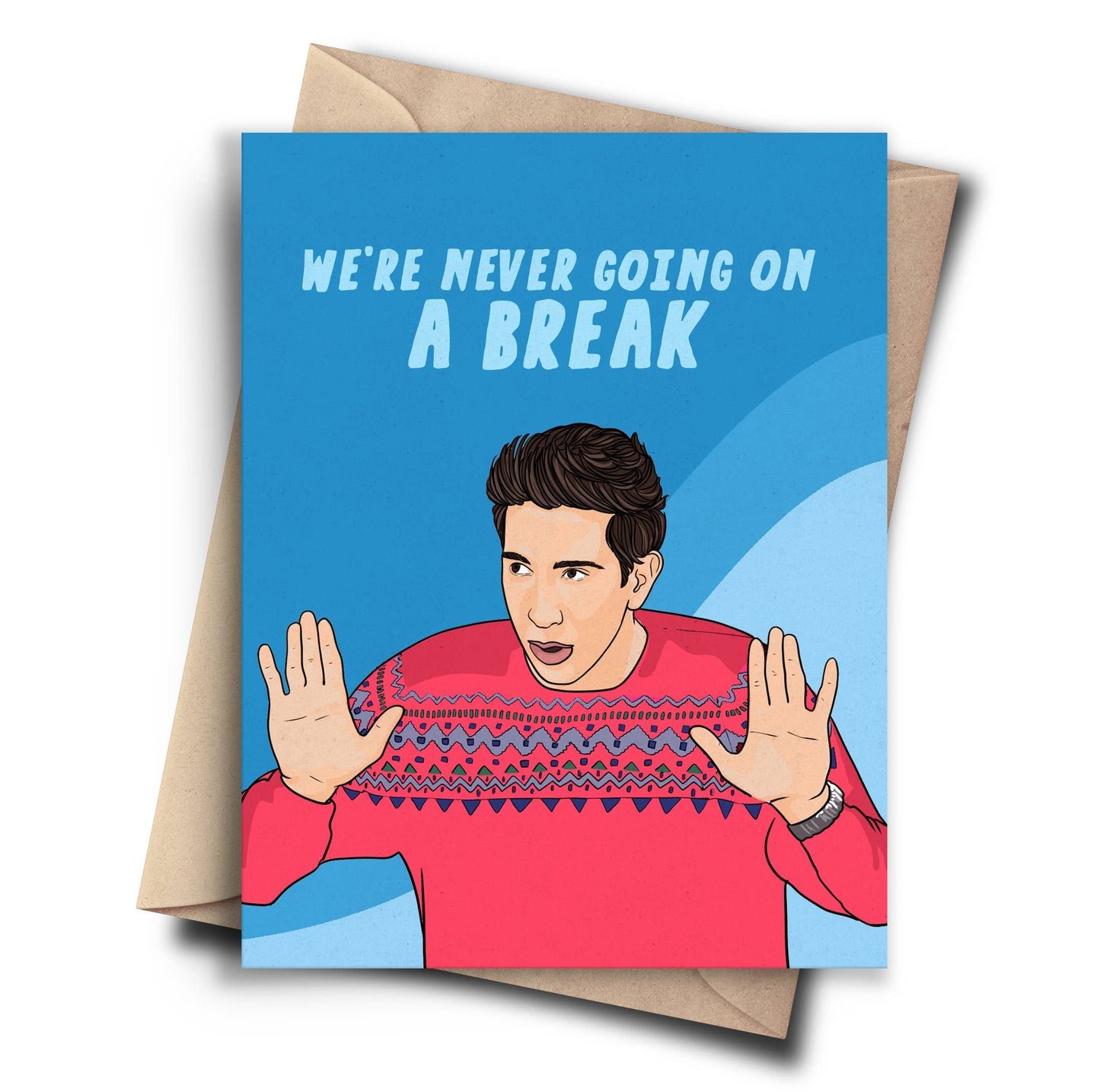 Funny Friends Love Card - Pop Culture Valentines Card