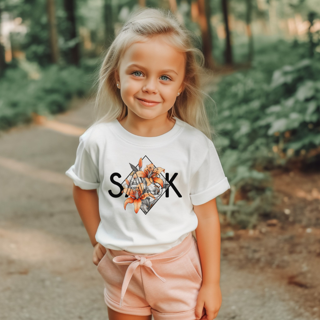 SASK Diamond Youth & Toddler T-shirt | Saskatchewan Apparel