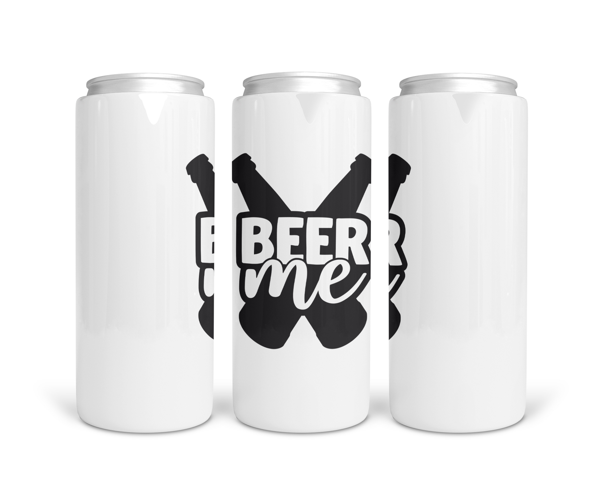 Beer koozie hot sale stainless steel