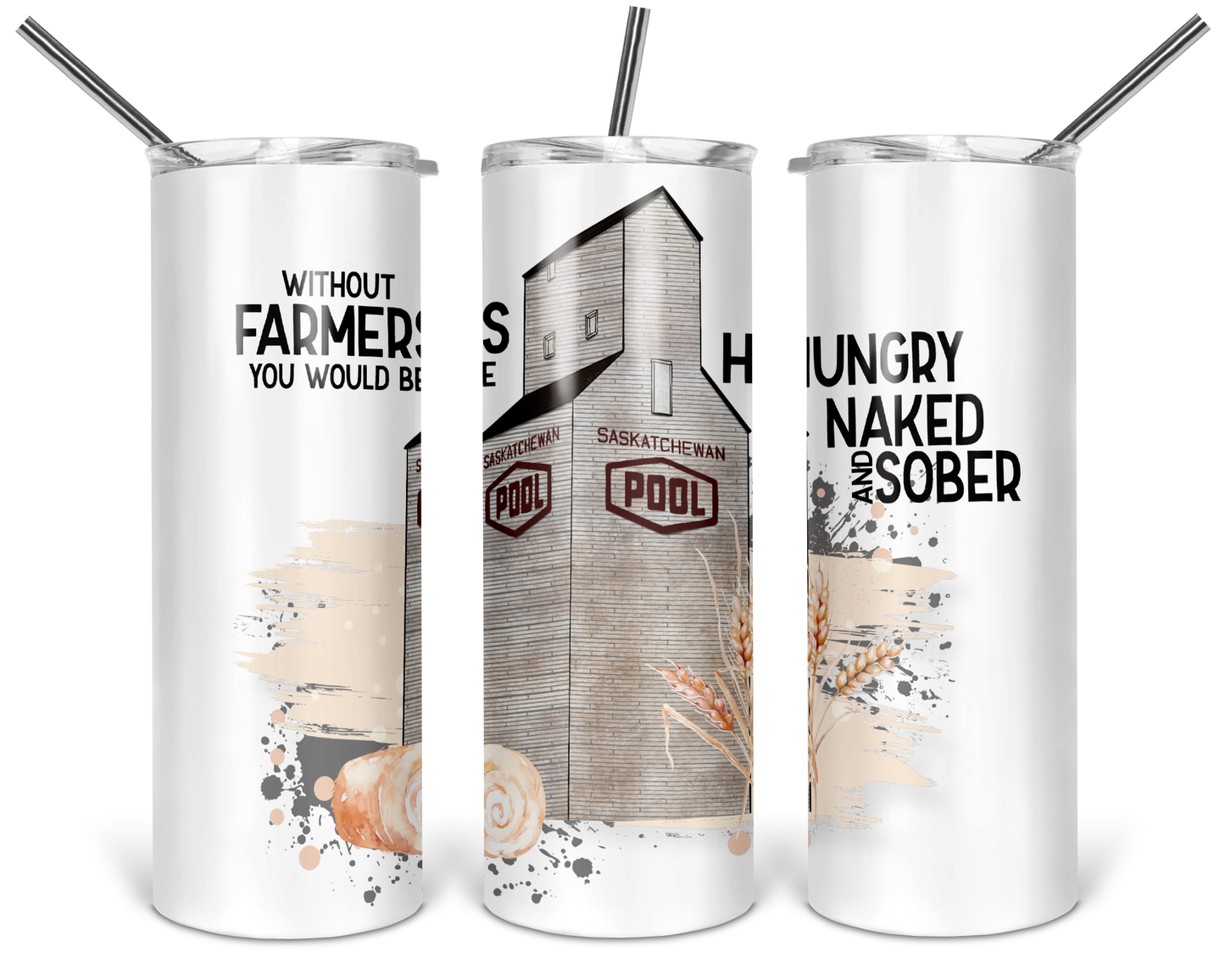 Farmer Skinny Tumbler