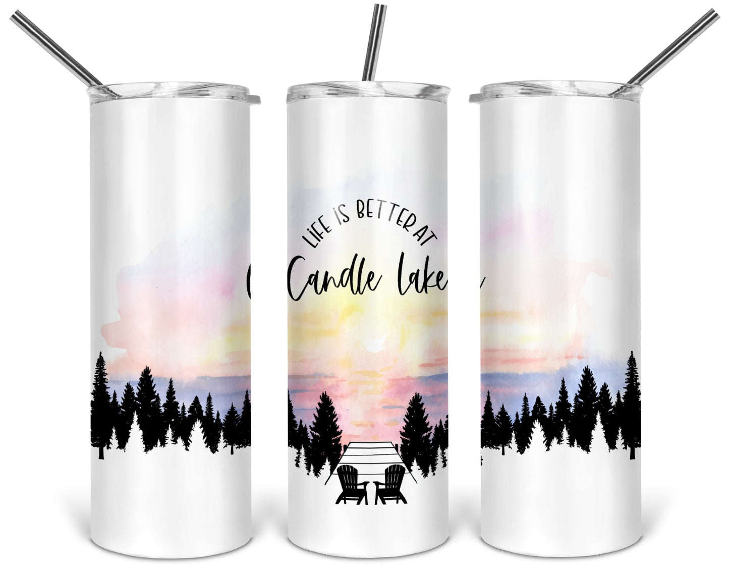 Personalized Life is Better at the Lake Tumbler