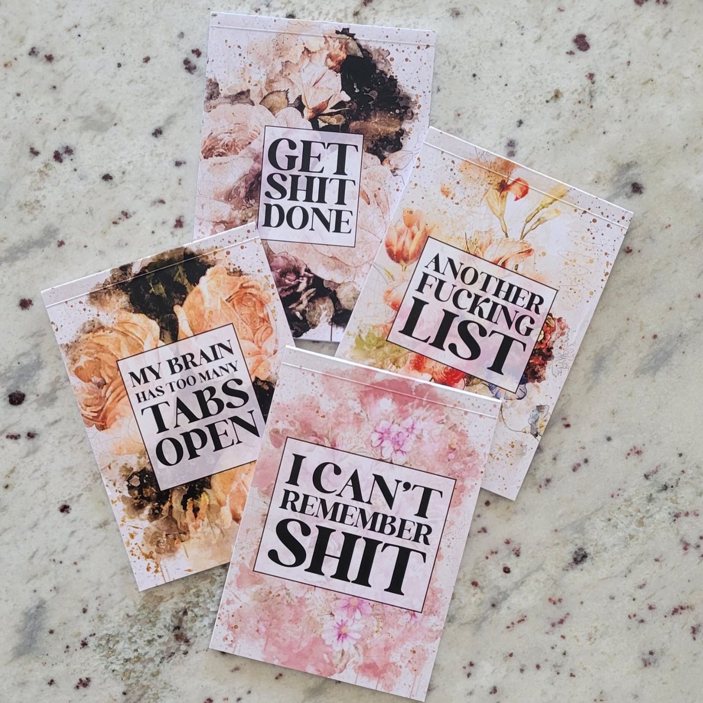 Sweary Notepads