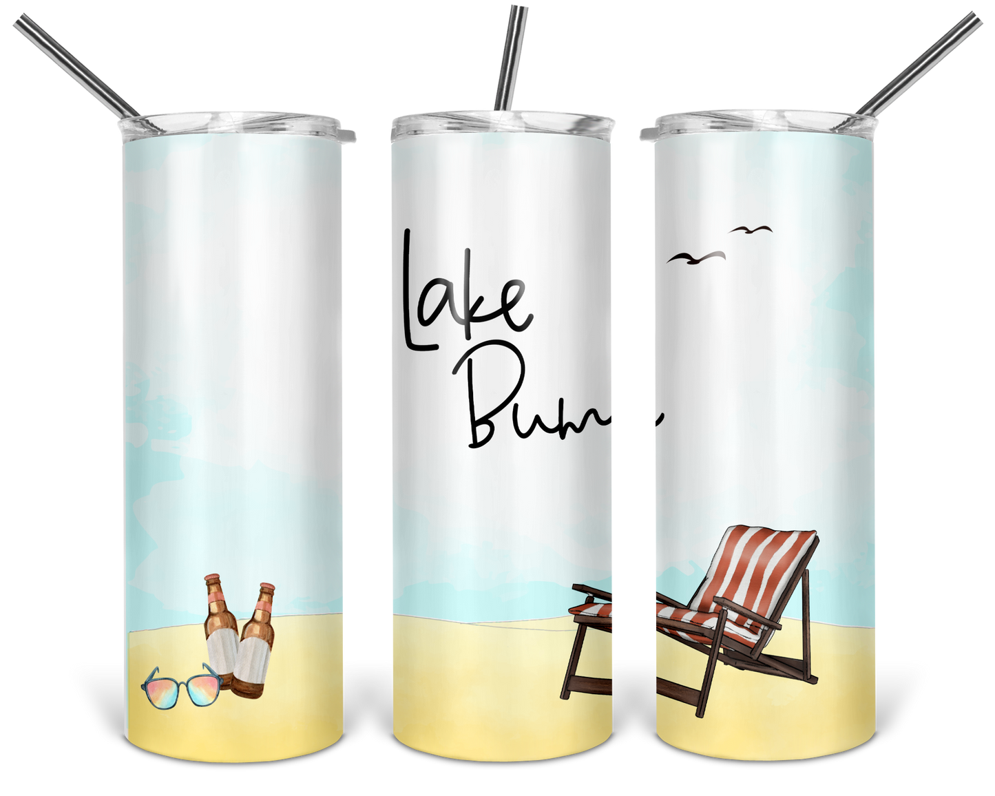 Lake Bum Skinny Tumbler