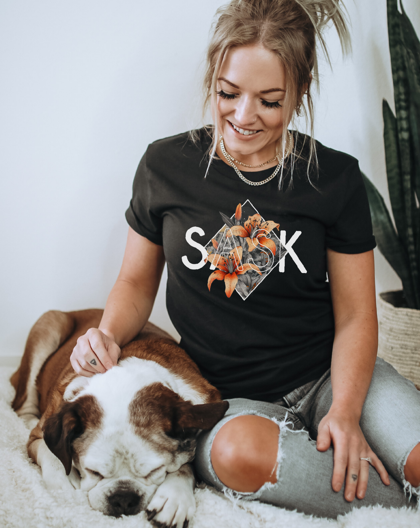 SASK Diamond Unisex T-shirt | Saskatchewan Apparel