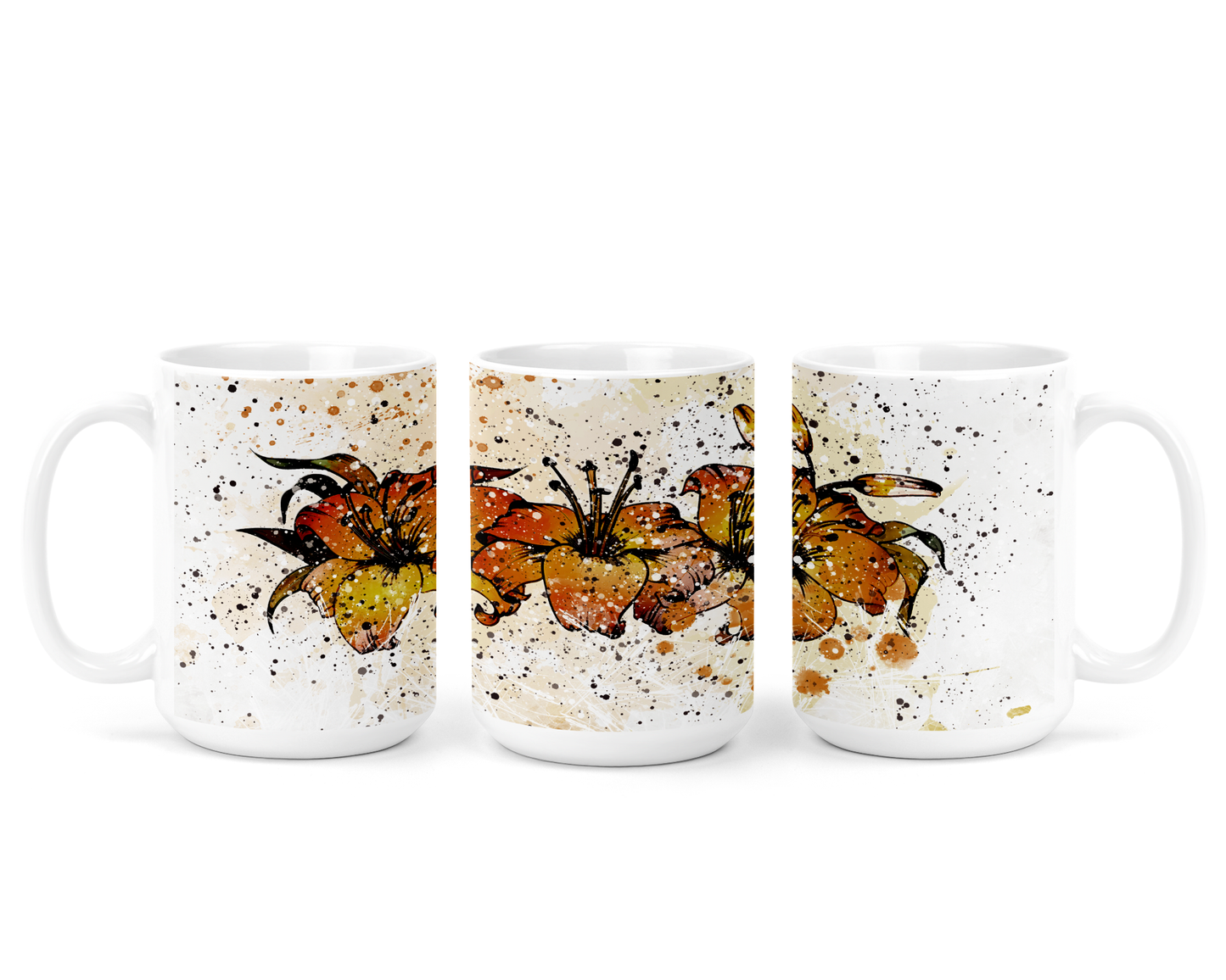 Prairie Lily Ceramic Mug